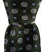 Cremieux Kaiden Medallion 3 3/8#double; Woven Silk Tie - Image 2
