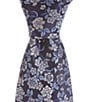 Cremieux King Floral Pattern 3 3/8#double; Silk Tie - Image 1