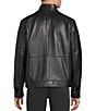 Cremieux Lambskin Hipster Black Jacket, Color:Black - Image 2
