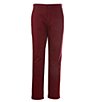Color:Dark Red - Image 2 - Madison Classic-Fit Flat-Front Stretch Chino Pants