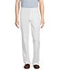 Color:Lucent White - Image 1 - Blue Label Madison Classic-Fit Comfort Stretch Flat-Front Twill Chino Pants