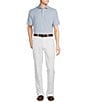 Color:Lucent White - Image 3 - Blue Label Madison Classic-Fit Comfort Stretch Flat-Front Twill Chino Pants