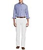 Cremieux Blue Label Madison Classic Fit Comfort Stretch Flat-Front Twill Chino Pants - Image 3