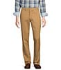 Color:Chino - Image 1 - Blue Label Madison Classic-Fit Comfort Stretch Flat-Front Twill Chino Pants
