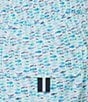 Cremieux Mini Fish 6#double; Swim Trunks, Color:Teal Multi - Image 3