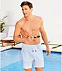 Cremieux Mini Fish 6#double; Swim Trunks, Color:Teal Multi - Image 6