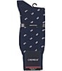 Cremieux Mini Paisley Crew Socks - Image 6