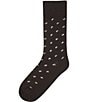 Cremieux Mini Paisley Crew Socks - Image 1