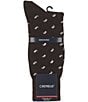 Cremieux Mini Paisley Crew Socks - Image 2