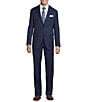 Cremieux Modern Fit Flat Front 2-Piece Suit, Color:Blue - Image 1