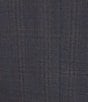 Cremieux Modern Fit Flat Front Dark Classic Plaid 2-Piece Suit, Color:Blue - Image 3