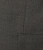 Cremieux Modern Fit Flat Front Fancy Pattern 2-Piece Suit, Color:Grey - Image 3