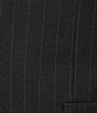 Cremieux Modern Fit Flat Front Stripe Pattern 2-Piece Suit, Color:Charcoal - Image 3