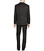 Cremieux Modern Fit Flat Front Windowpane 2-Piece Suit, Color:Grey - Image 2