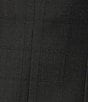 Cremieux Modern Fit Flat Front Windowpane 2-Piece Suit, Color:Grey - Image 3