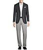 Cremieux Modern Fit Plaid Sport Coat, Color:Charcoal - Image 3