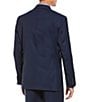 Color:Navy - Image 6 - Modern Fit Flat Front Solid 2-Piece Suit