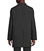 Cremieux Modern Solid Raincoat, Color:Black - Image 2