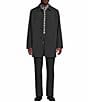 Cremieux Modern Solid Raincoat, Color:Black - Image 4