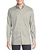 Color:Lucent White - Image 1 - Paisley Twill Lucent White Long Sleeve Woven Shirt