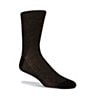 Color:Black - Image 1 - Pindot Dress Socks