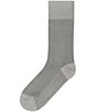 Cremieux Pindot Pattern Crew Dress Socks, Color:Light Grey - Image 2