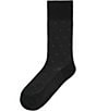 Cremieux Pindot/Square Pattern Dress Socks, Color:Black - Image 2