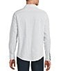 Cremieux Premium Denim Micro Square Geometric Stretch Long Sleeve Woven Shirt - Image 2