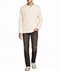 Cremieux Premium Denim Relaxed Straight Bark Stretch Jeans - Image 3