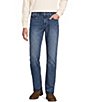 Cremieux Premium Denim Relaxed Straight Medium Indigo Jean - Image 1