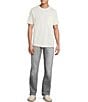 Cremieux Premium Denim Relaxed Straight Solid Stretch Jeans - Image 3