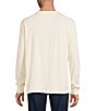 Cremieux Premium Denim Solid Long Sleeve Henley Shirt - Image 2