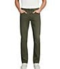Cremieux Premium Denim Straight Fit Olive Stretch Jeans, Color:Olive - Image 1