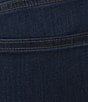 Color:Indigo - Image 4 - Premium Denim Straight Fit Stretch Indigo Jeans
