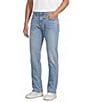 Cremieux Premium Denim Straight Light Wash Stretch Jeans - Image 1