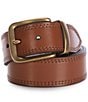 Color:Tan/Black - Image 1 - Ryley Reversible Textured Base Belt