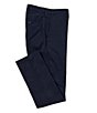 Color:Dark Navy - Image 1 - Soho Slim-Fit Flat-Front Twill Comfort Stretch Casual Pants