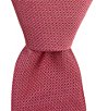 Color:Berry - Image 1 - Solid Textured 3#double; Woven Silk Tie