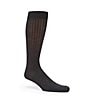 Color:Charcoal - Image 1 - Solid Wool Over-the-Calf Dress Socks