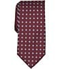 Cremieux Square Floral Medallion Traditional Silk Tie - Image 2