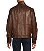 Cremieux Stand Collar Hipster Leather Jacket - Image 2