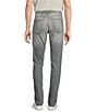 Color:Grey - Image 2 - Stretch Straight Fit Grey Jeans