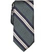 Cremieux Textured Sheen Stripe Traditional Silk Tie - Image 2