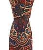 Cremieux Thiago Paisley Traditional 3 1/8#double; Silk Blend Tie, Color:Red - Image 1