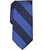 Cremieux Thick Stripe Traditional Silk Tie - Image 2