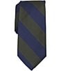 Cremieux Thick Stripe Traditional Silk Tie - Image 2