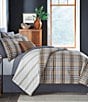 Cremieux Tucker Collection Woven Yard Dyed Plaid Reversible Comforter Mini Set, Color:Brown - Image 1
