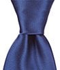 Color:Navy - Image 1 - Tulle Solid Traditional 3 1/4#double; Silk Tie