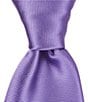Color:Purple - Image 1 - Tulle Solid Traditional 3 1/4#double; Silk Tie
