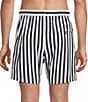 Cremieux Wide Stripe Print 6#double; Inseam Swim Trunks - Image 2